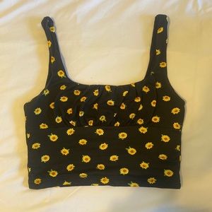 Altar’d State Sunflower tank top (cropped)